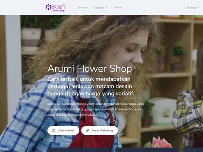 Arumi Flower Shop: Migrasi ke Jamstack