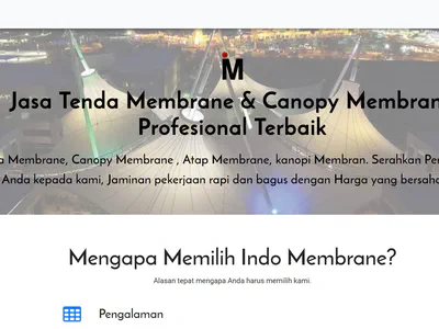 Indo Membrane - Best Canopy Service in Indonesia