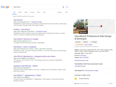 Cara Halaman Pertama Pada Hasil Pencarian Google